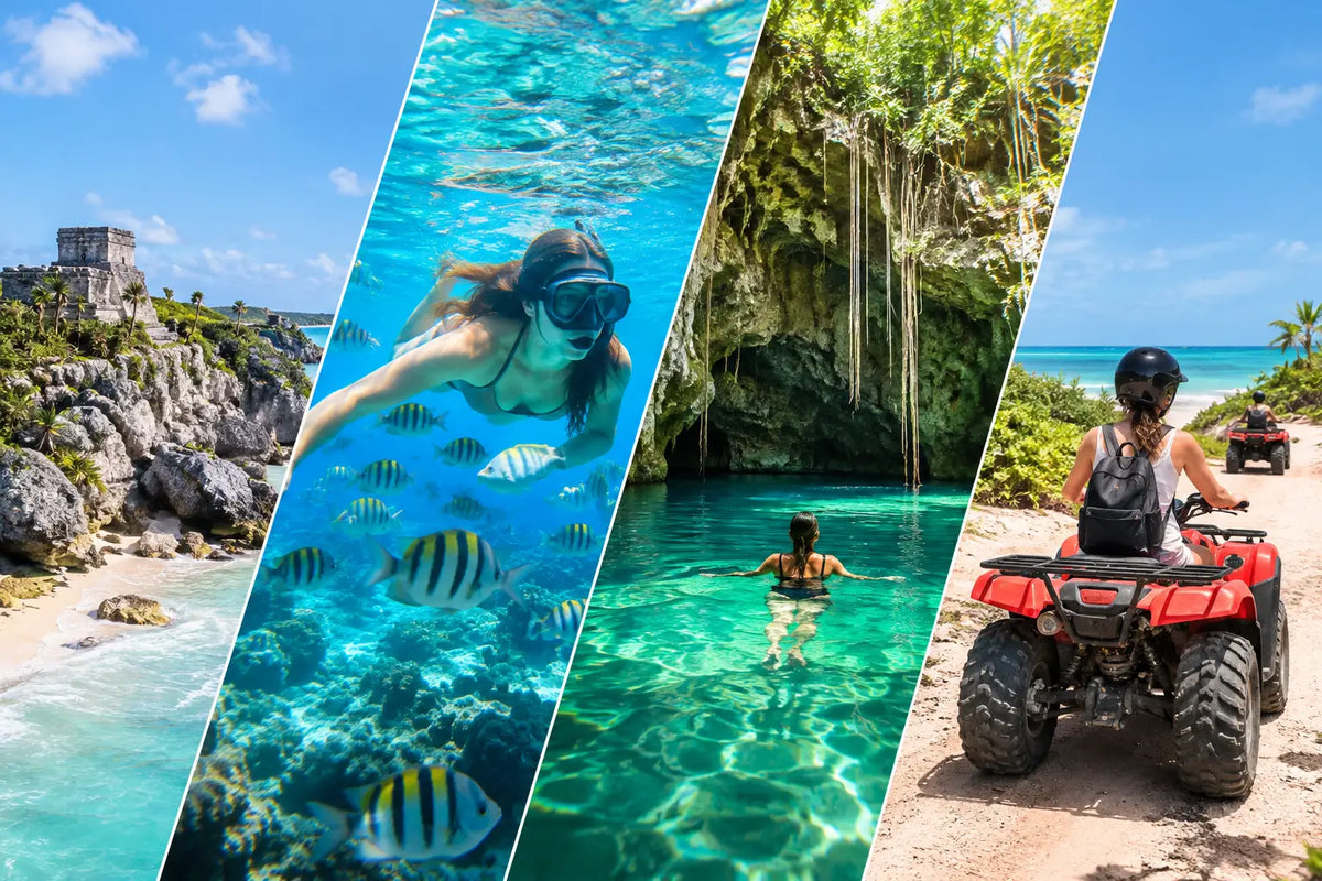 Qué tour elegir en Riviera Maya según tu viaje