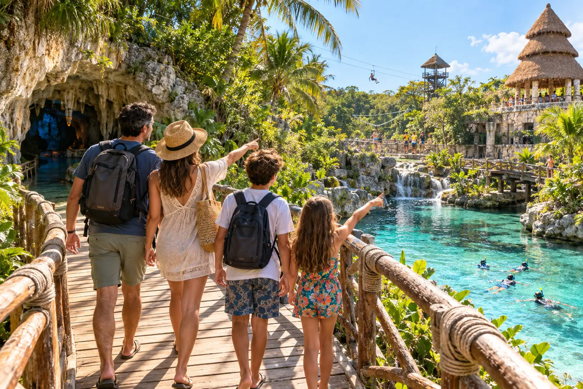 Guía para paquete Xcaret según tu viaje