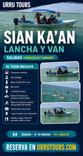 Sian Ka’an · Lancha y Van